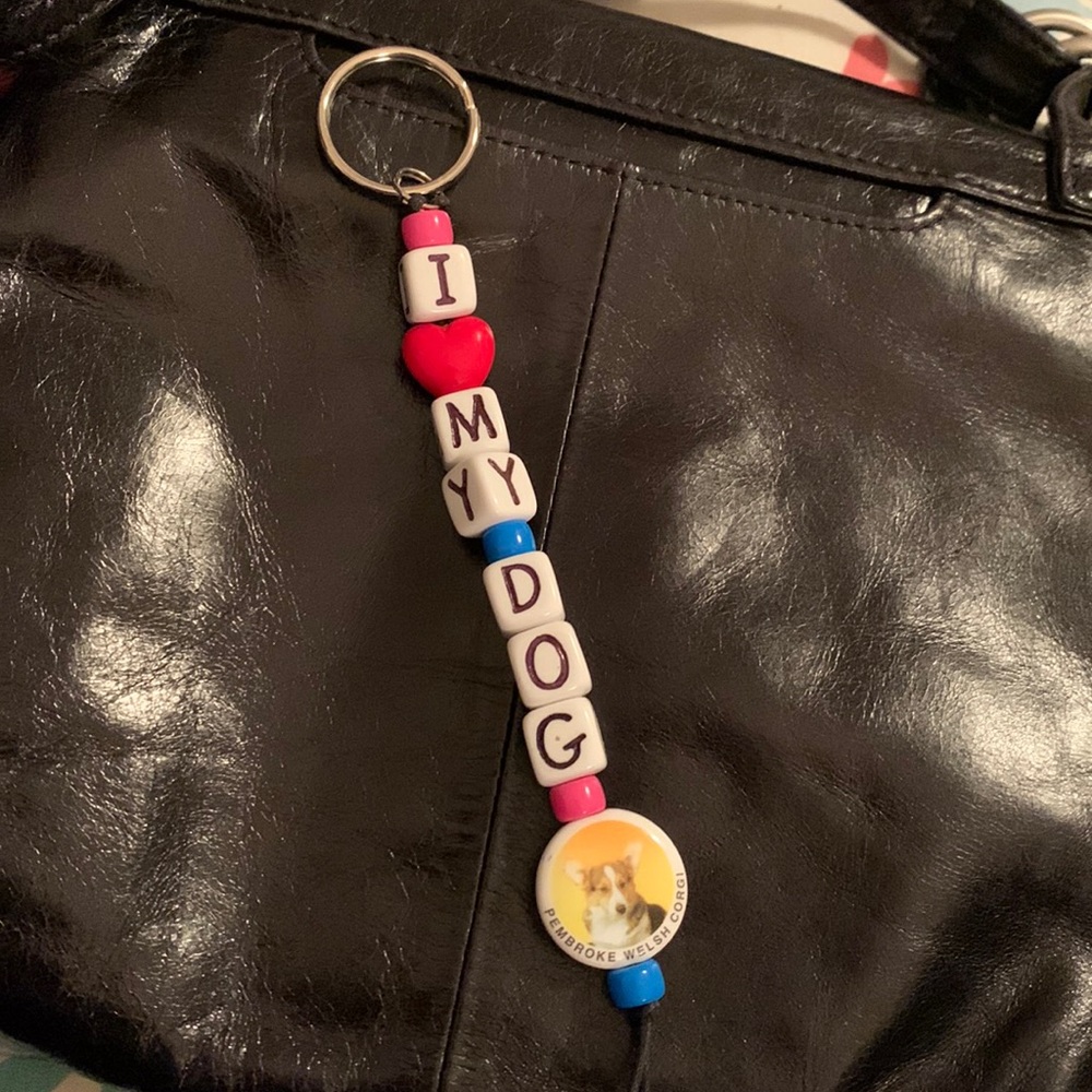 Pembrook welsh corgi key chain NWOT